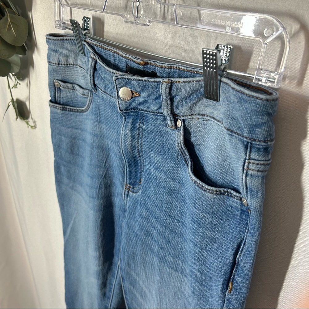 Tahari | Kelly Classic Skinny Blue Jeans Denim Women's Size 6/28 - Picture 4 of 14